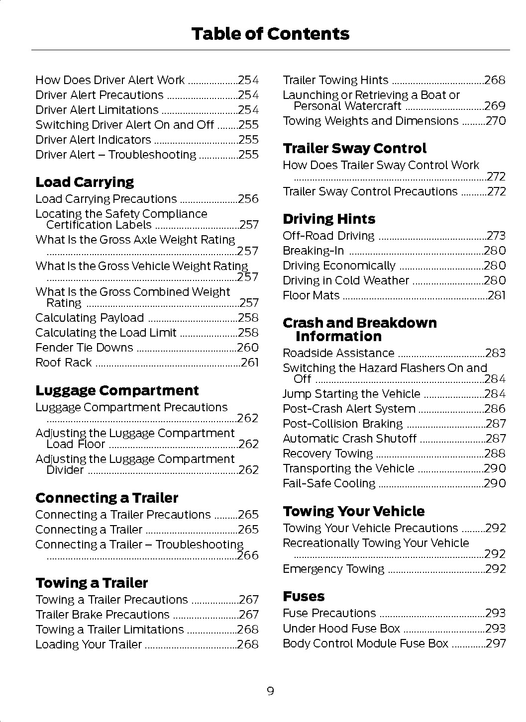 2025 Ford Bronco Sport Owners Manual User Guide
