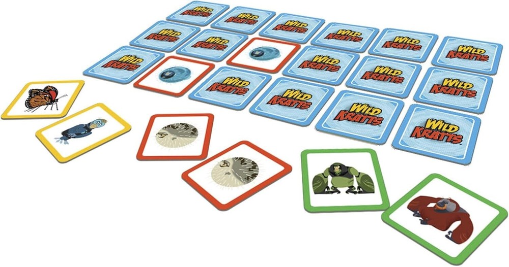 Pressman Wild Kratts Make A Match in Box Game