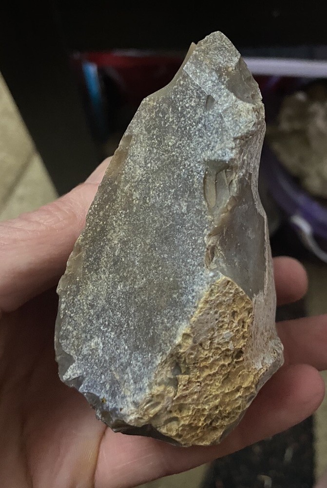 14.22oz Georgetown Flint Rock Quality Knapping Fire Making (Artifact?)