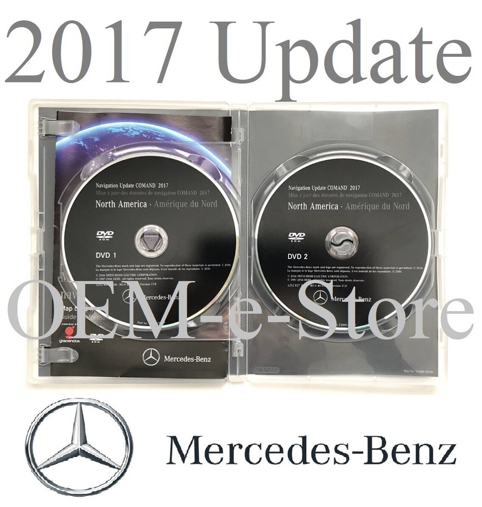 2011 Mercedes E-Class Convertible Wagon E350 E550 Navigation DVD Map Version 17.
