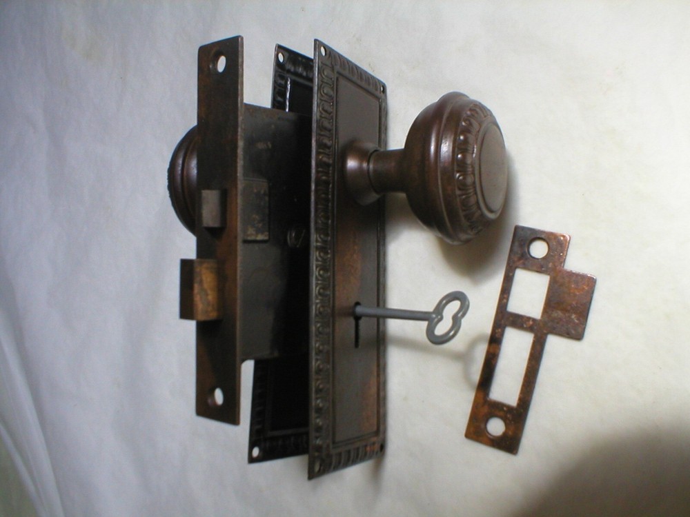 Antique Victorian Era Door Hardware