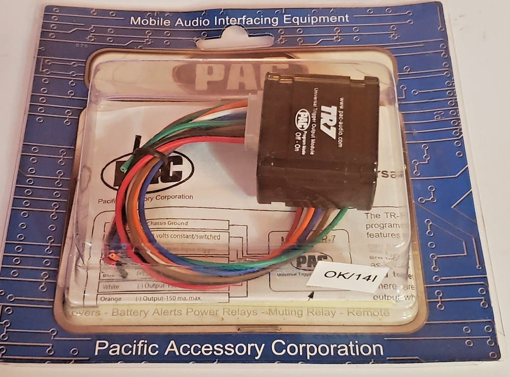 Trigger Output Module TR-7  PAC Universal New In Package Bypass Video TR7