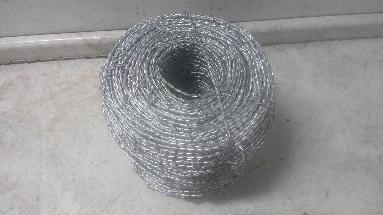 Brand Name 4LVN9 1,320 Ft Length 12-1/2 Gauge Steel Barbed Wire