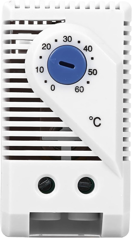 Mechanical Thermostat, 0-60 Adjustable Normally Open Temperature Controller Swit