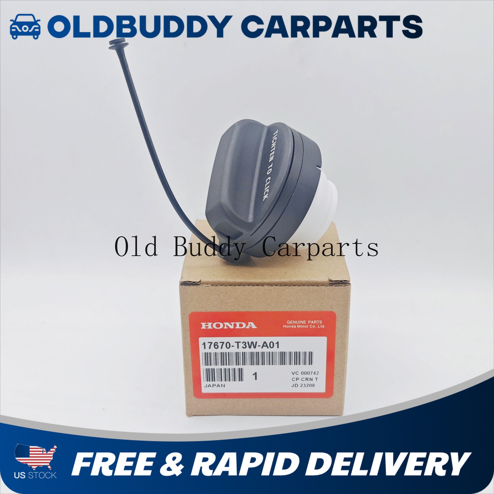 Genuine OEM Gas Fuel Filler Cap for Accord Civic CR-V Odyssey Pilot 2006-2020 US