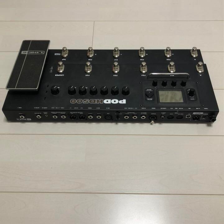 Line 6 POD HD500 Multi-Effects Guitar Effect Pedal Tested
