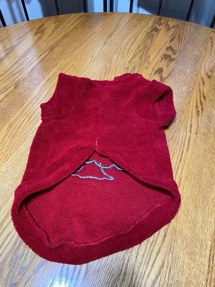 Dog Red Christmas Tree Size Medium New
