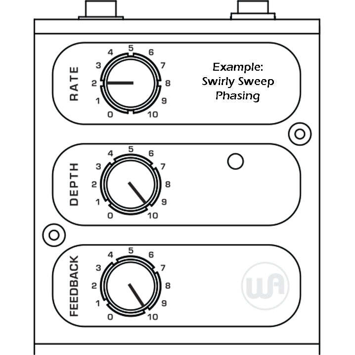 Warm Audio Mutation Phasor II Electro-Optical Phase-Shifting Pedal