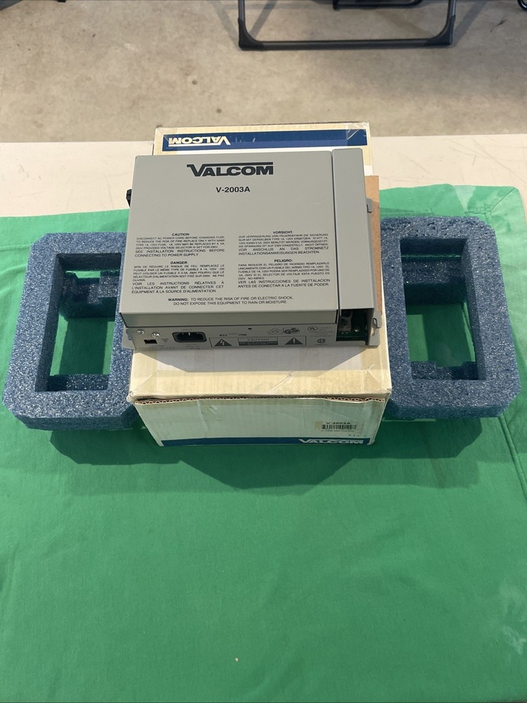 VALCOM V-2003A Page Control 3 Zone Plus Page 0799111001227 From Working System