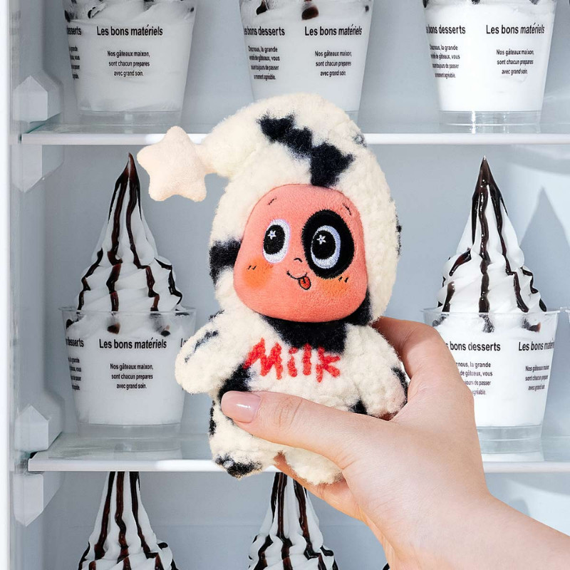POP MART MOON GELATO Series-Milk Pudding Plush Blister Pack