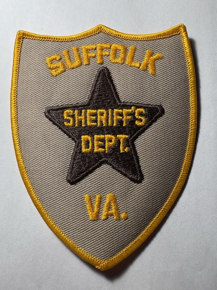 Suffolk County Virginia Sheriff Patch
