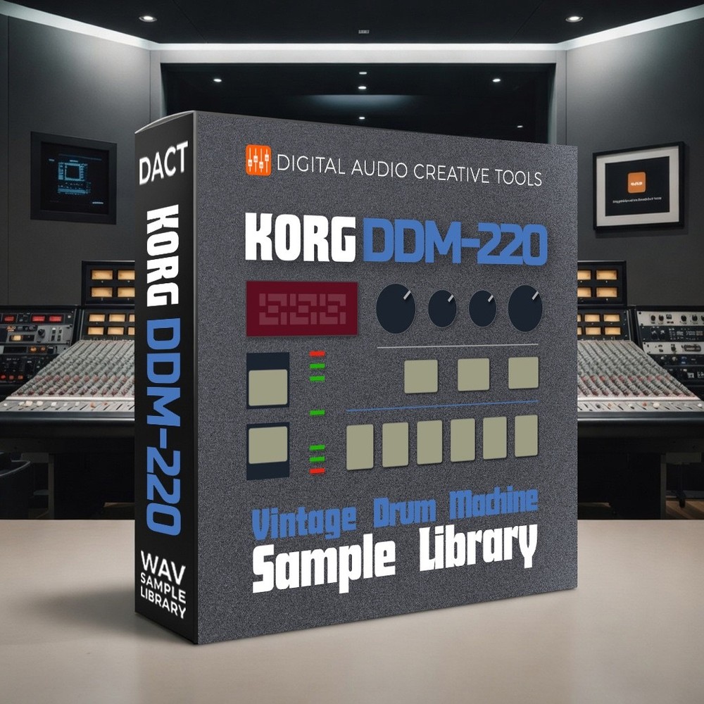 Korg DDM-220 Percussion Machine Sample Library