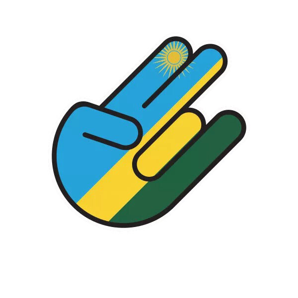 Rwandan Shocker Sticker Decal