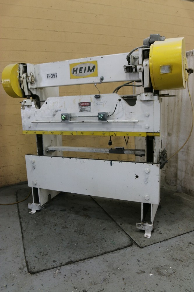 45 TON X 8' HEIM PRESS BRAKE: YODER #68990