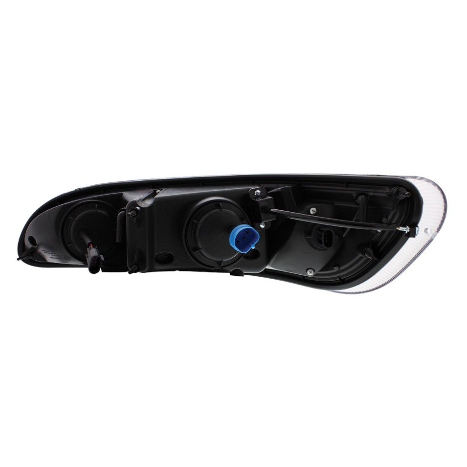 Chrome Projection Headlight f/ 1999-2019 Peterbilt - Dual Function - Passenger
