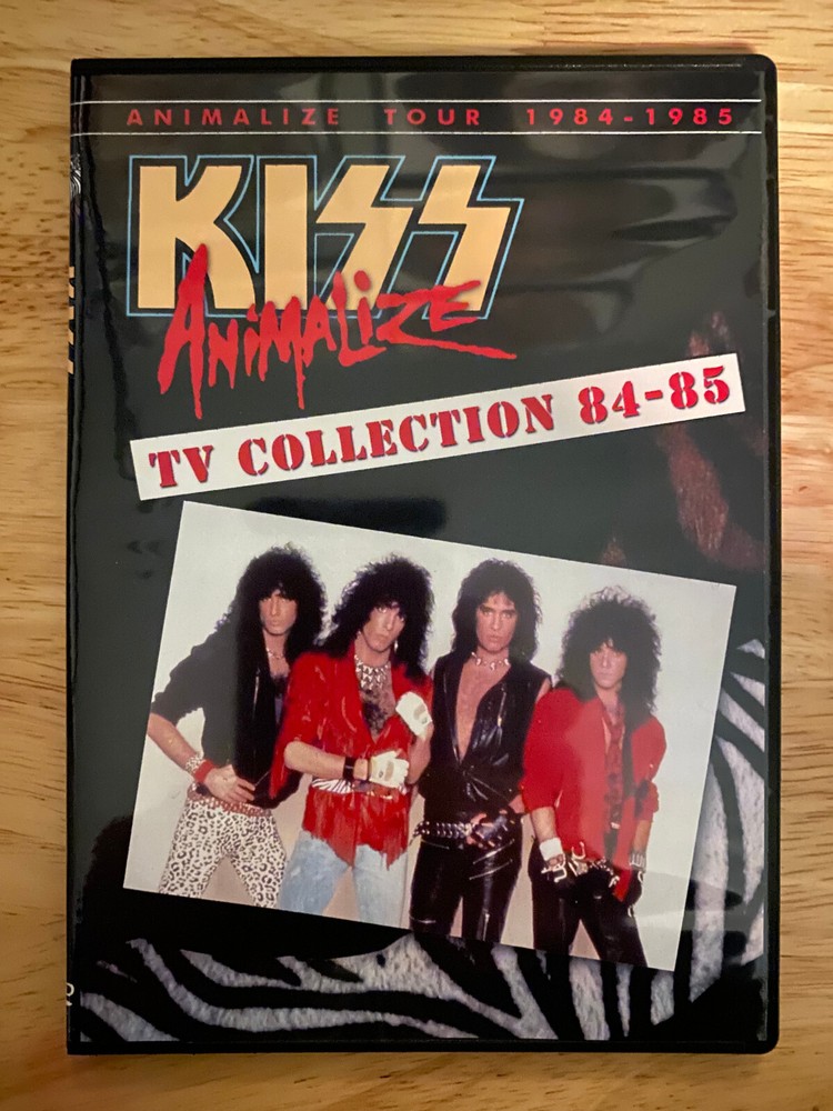 KISS - The 1984-1985 Animalize Media Collection DVD Live Paul Stanley