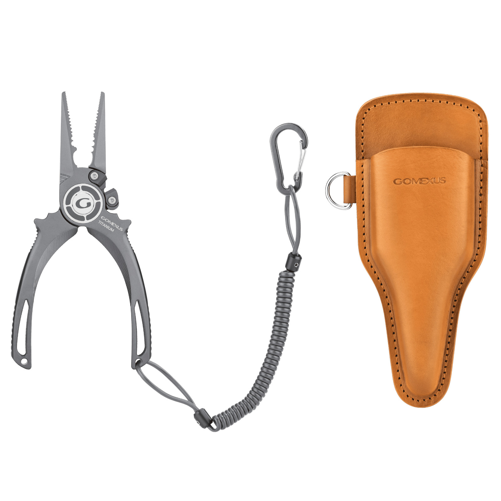 Gomexus Titanium Fishing Plier 7 for Inshore Fishing Swimbait Fishing Never Rust