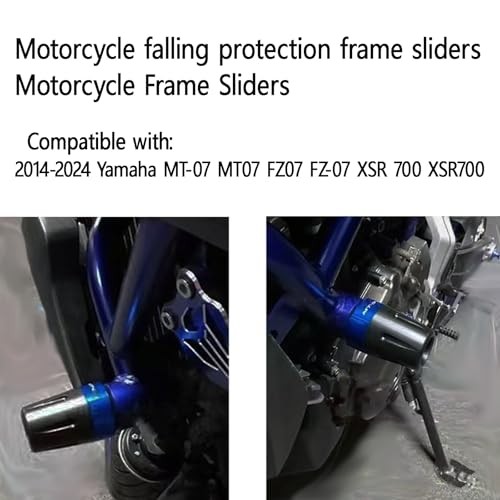 Frame Sliders, Motorcycle falling protection frame sliders Compatible with