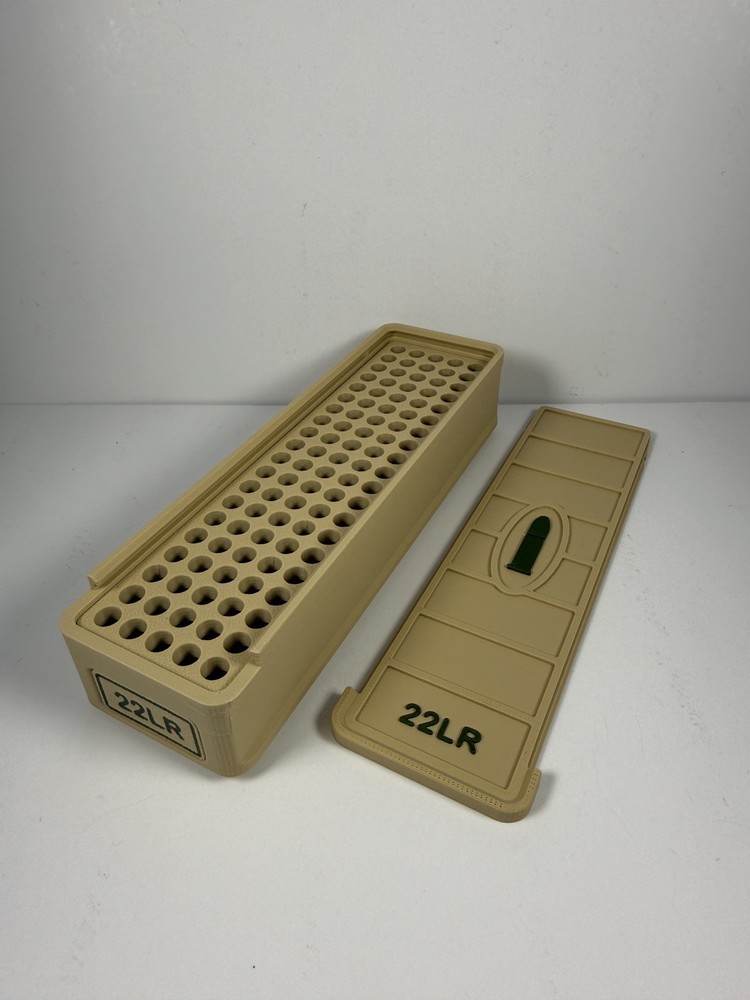 22 LR Stackable Ammo Storage Case - 3D Printed