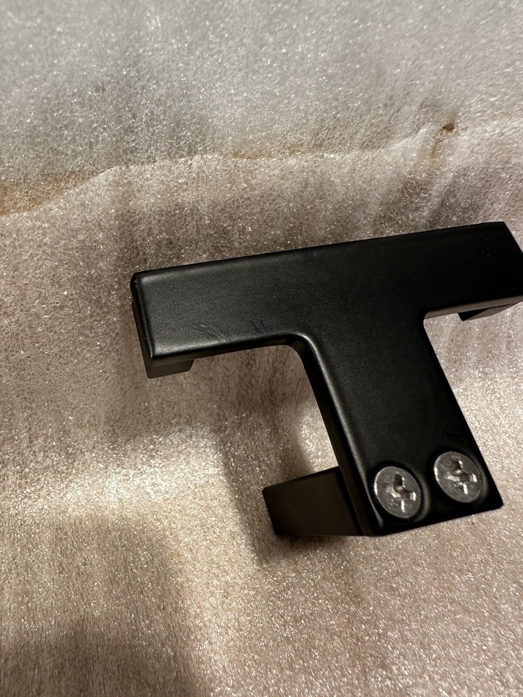 ICO Bath V1225 Erupt double towel hook matte black