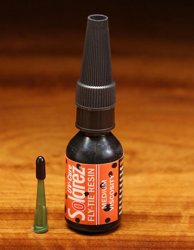 SOLAREZ MEDIUM - HARD FORMULA UV CURED Fly Tying Resin 1/2 oz. or 2 oz.