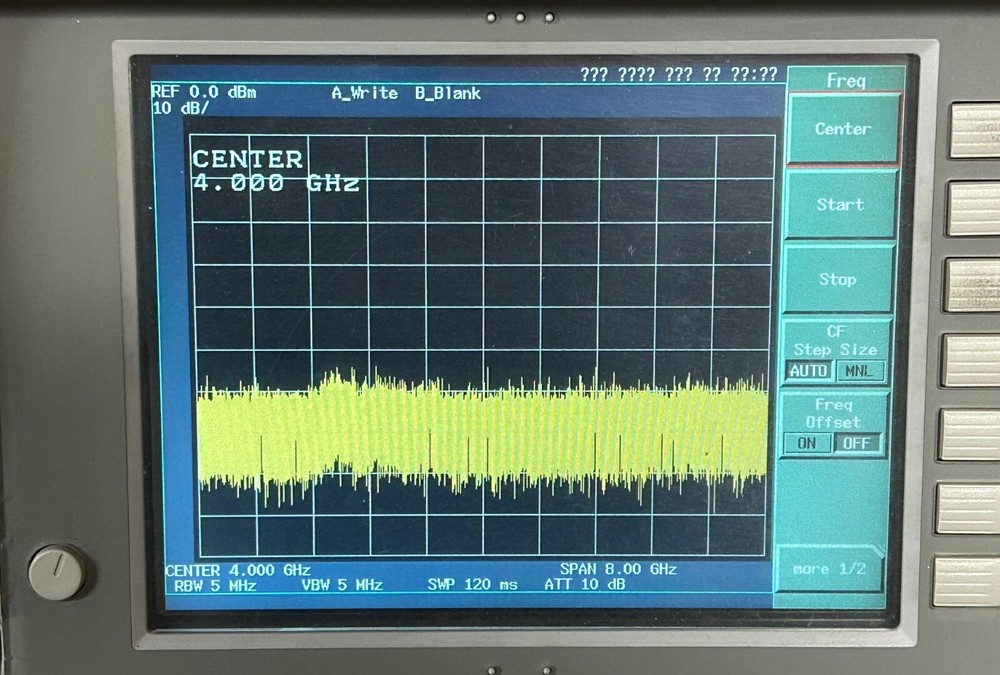 ADVANTEST R3465 Modulation Spectrum Analyzer, 9kHz to 8GHz