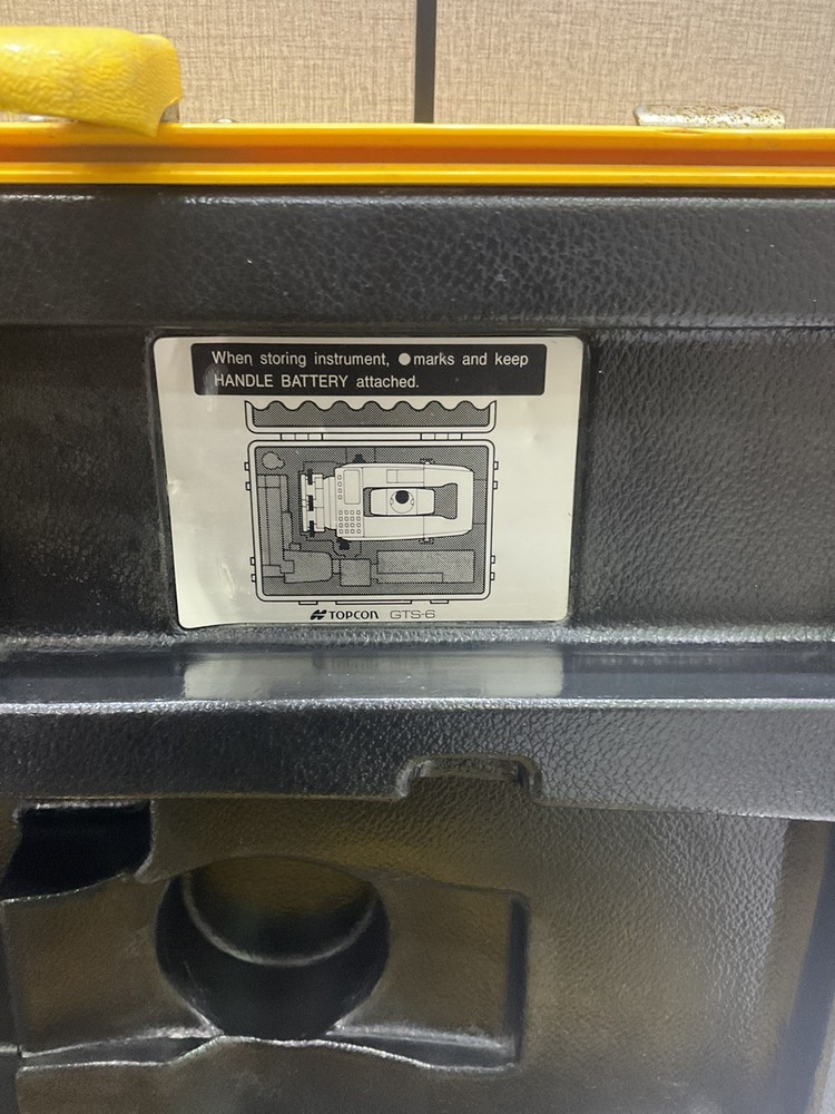 TOPCON GTS-6 ELECTRONIC TOTAL STATION