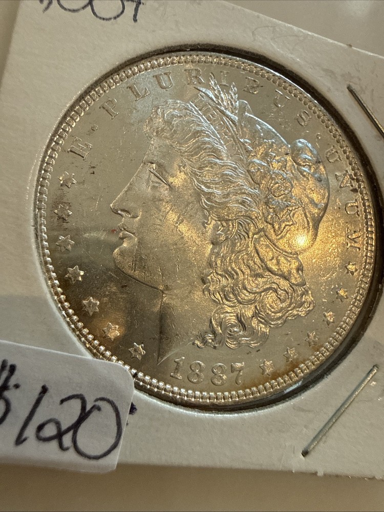 1887 Morgan Silver Dollar