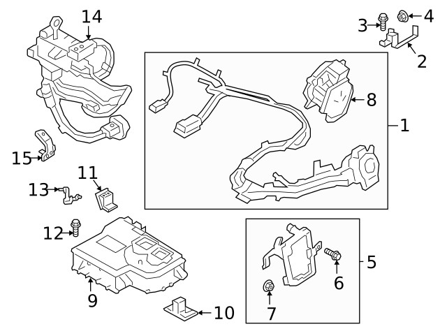 Genuine Jaguar Actuator T2R54157