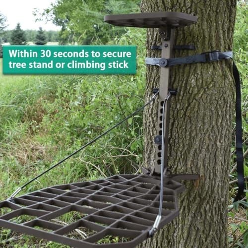 Climbing Stick Straps for Tree Stands - Replacement Attachment for Climbing Step