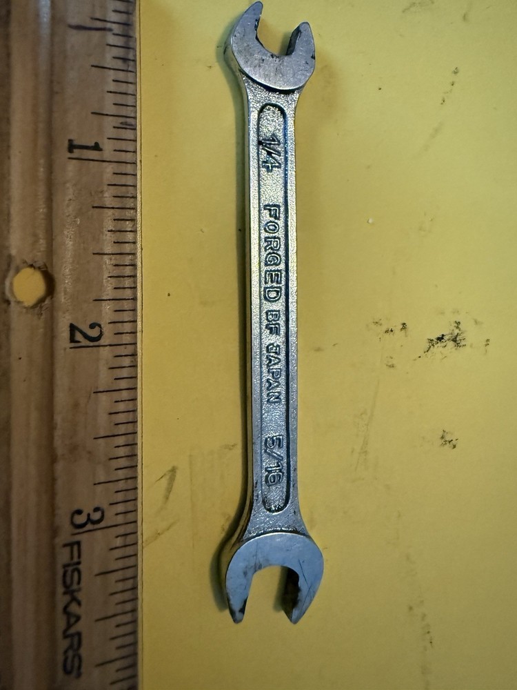 Sears 1/4-5/16 Double Open End Wrench