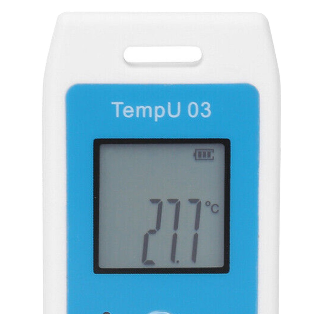 USB Digital LCD Temperature and Humidity Data Logger Reusable Temp Recorder