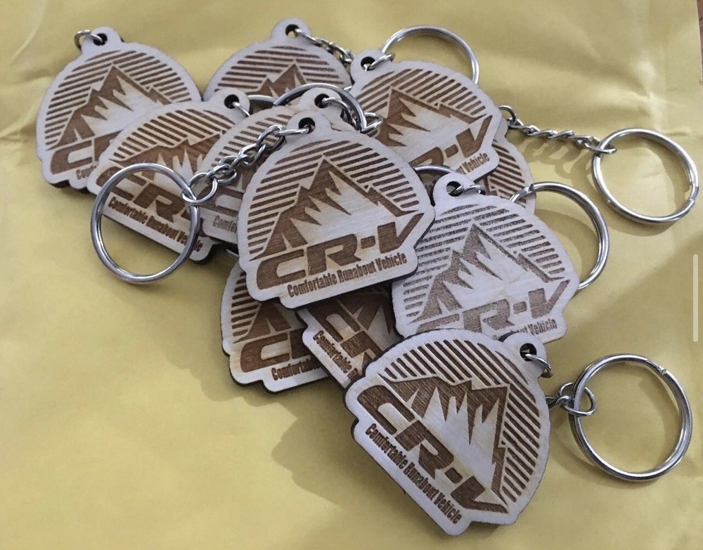 Honda Crv Mountain  Keychain