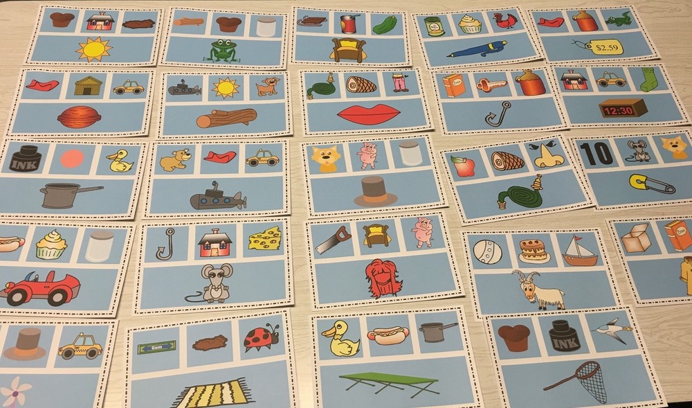 Rhyming Words Activity Kit