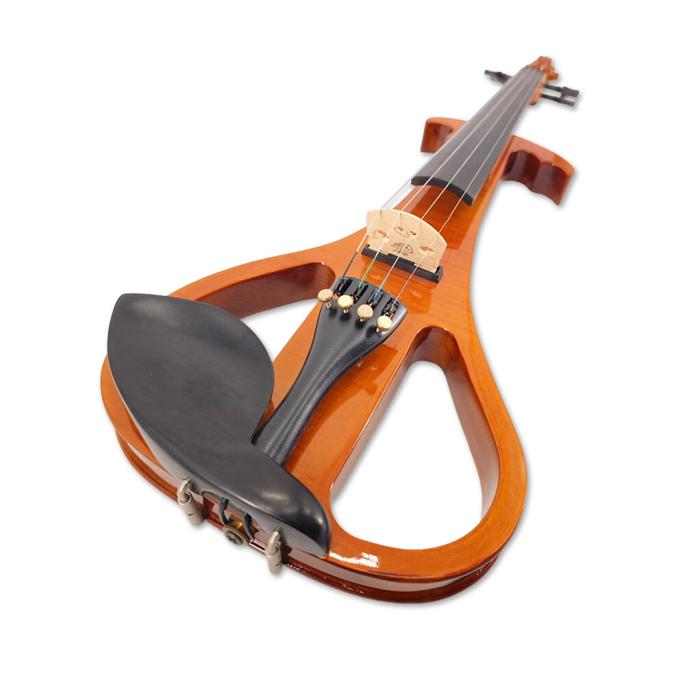 Advanced 4/4 Full Size Electric Violin Solid Wood Comes Free Case Bow