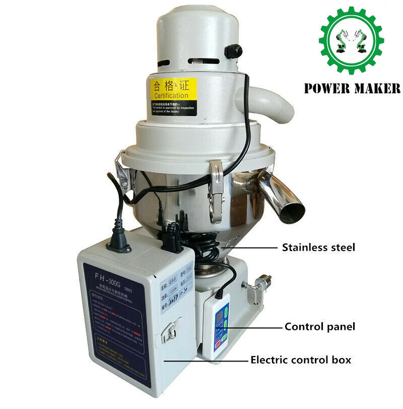 Automatic Plastic Particle Vacuum Feeding Machine Hopper Loader Auto Feeder 220V