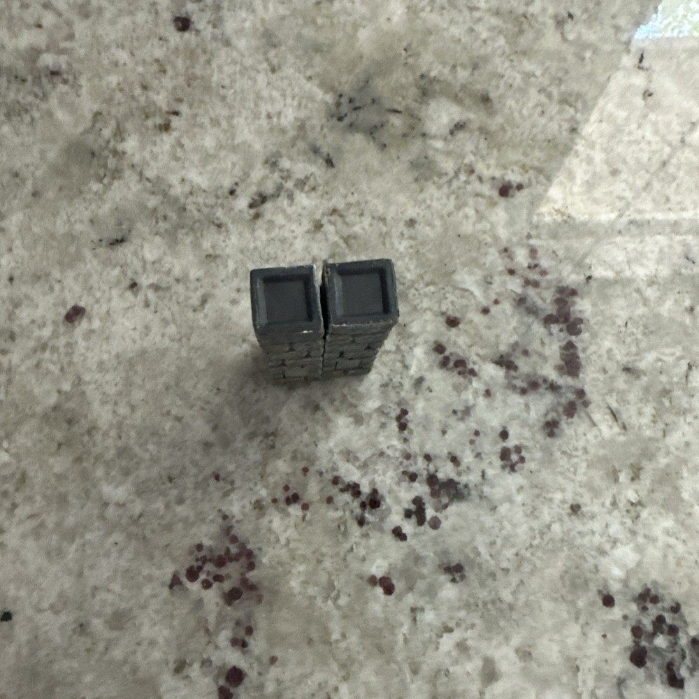 2 = Dwarven Forge Castle Builder, Insert Corner Post. Most Versatile Piece