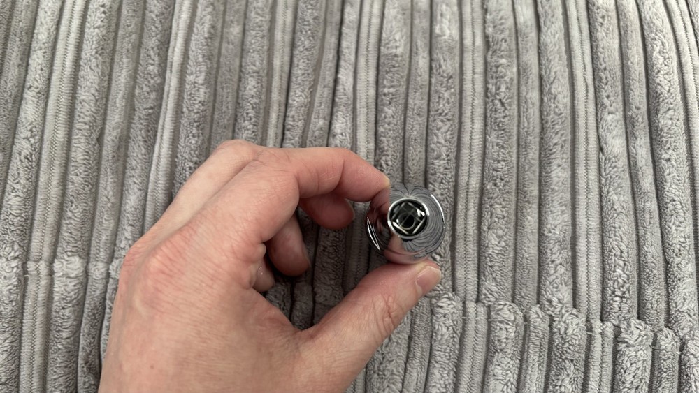 Planet Eclipse Volumizer/valve cap for Smart Parts Impulse polished chrome