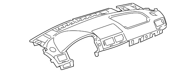 Genuine GM Upper Trim Panel 15274558