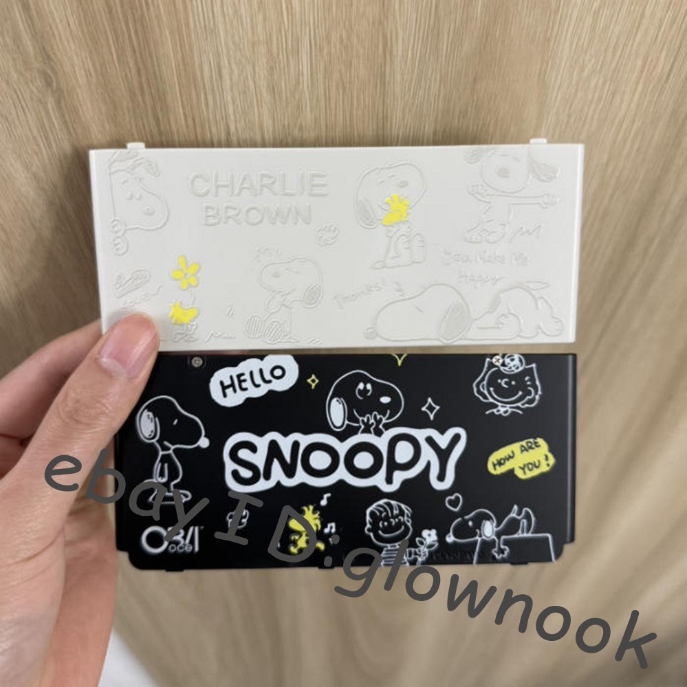 Nintendo New 3DS console Cover Black White Cartoon Design Replacement shell
