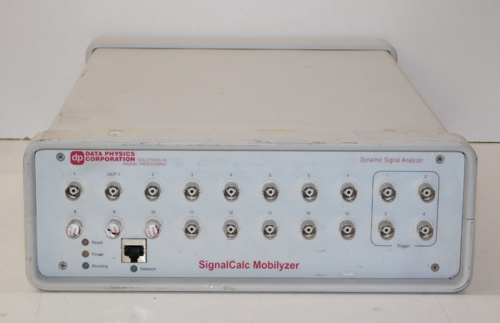 Data Physics U2 SignalCalc Mobilyzer Dynamic Signal Analyzer Benchtop Test Unit