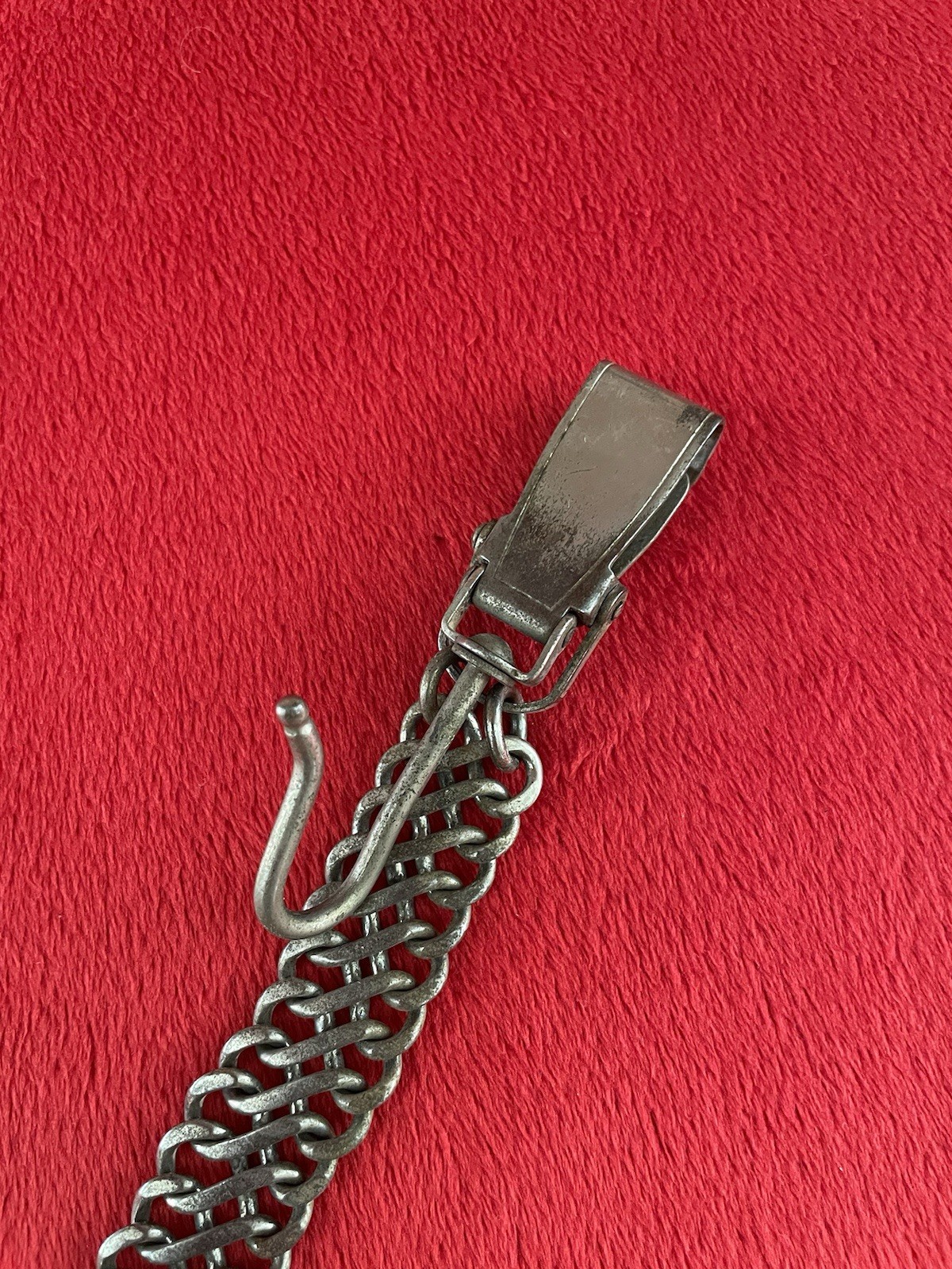 US Army Officers Sam Browne Belt Frog M1902 Sword Sabre Hanger Suspension Chain