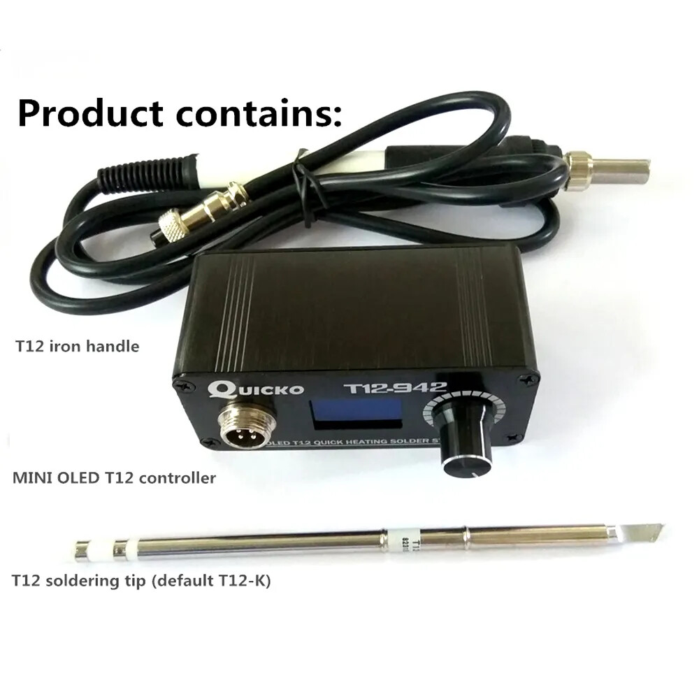 Portable OLED MINI Soldering Station Digital Electronic Welding Iron DC Version