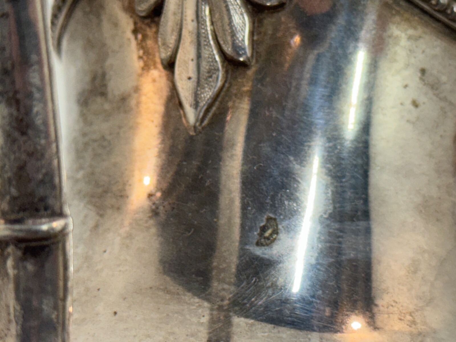 Vintage Rogers Smith Silver Plate Pitcher Pattern 1790 w/ Greek Key Decorations