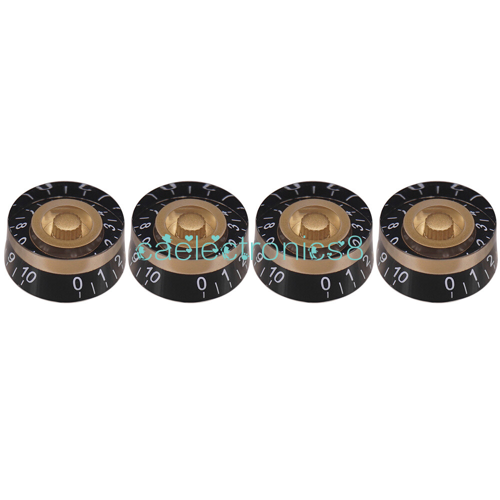 4PCS Electric Guitar Tone Volume Control Knobs for EPI/LP Electric Guitar NEW