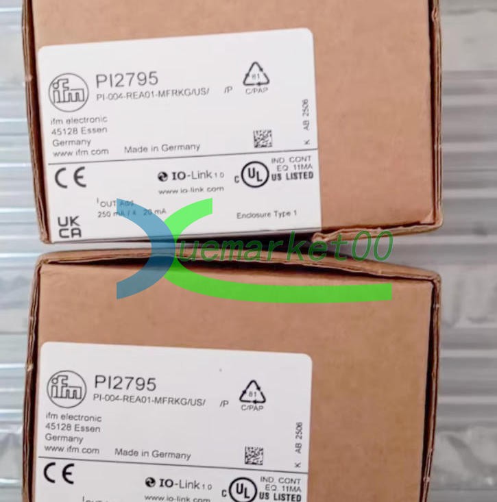 One New IFM PI2795 Pressure Sensor