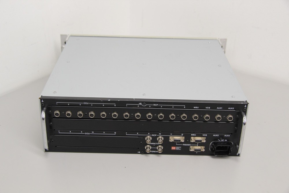 Sony CNU-700 Camera Command Unit Rack Mount Includes Two Installed Cards