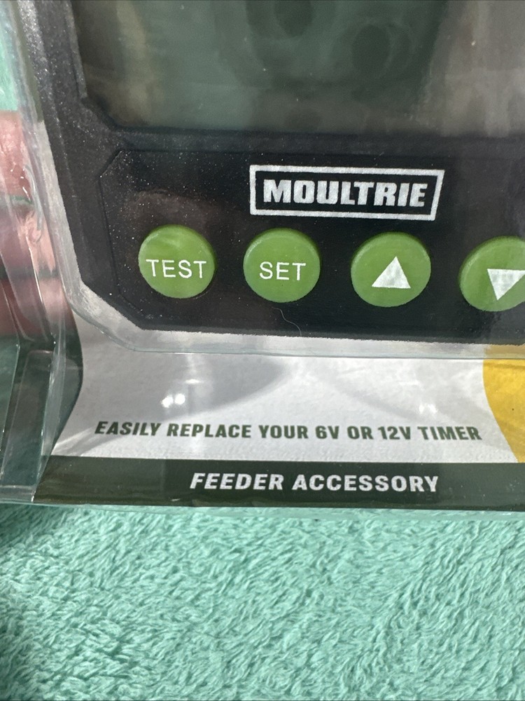 Moultrie Universal Digital Timer III Programmable Feeder Timer Black (MFA-15095)