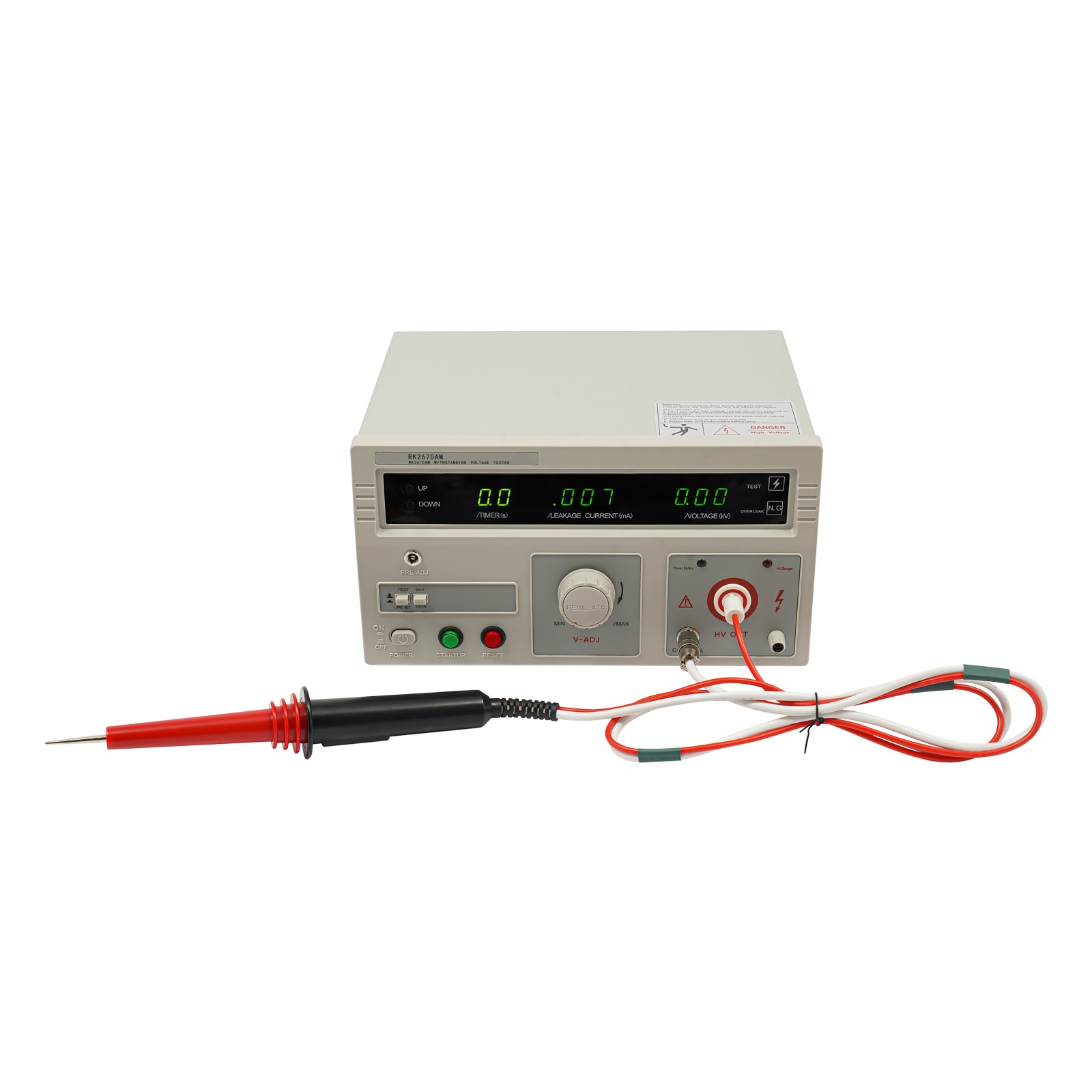 5KV AC Withstand Tester Current Hi-Pot Tester Insulation Resistance Testing Tool