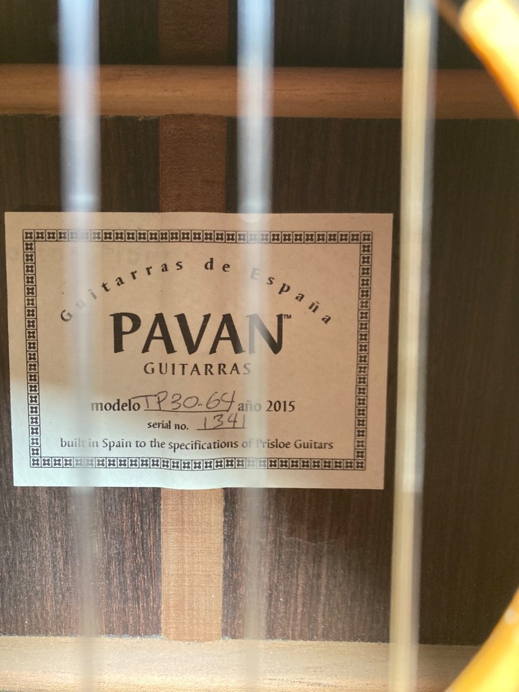 Pavan TP30-64 Classical Guitar 640mm scale